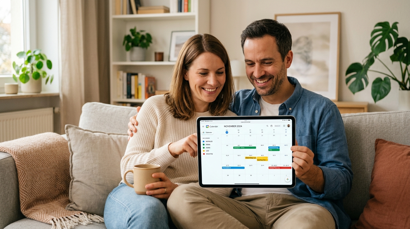 Gemeinsamer Kalender für Familien & Paare: Die beste App für eure Terminplanung