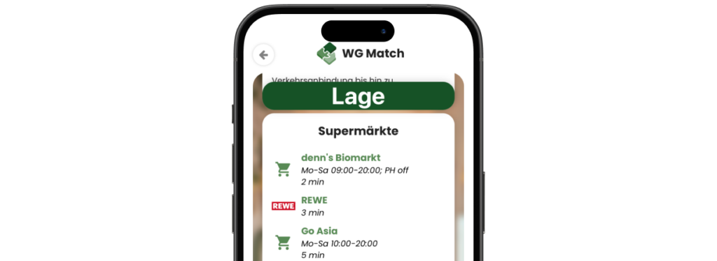 WG Suche mit WG Match