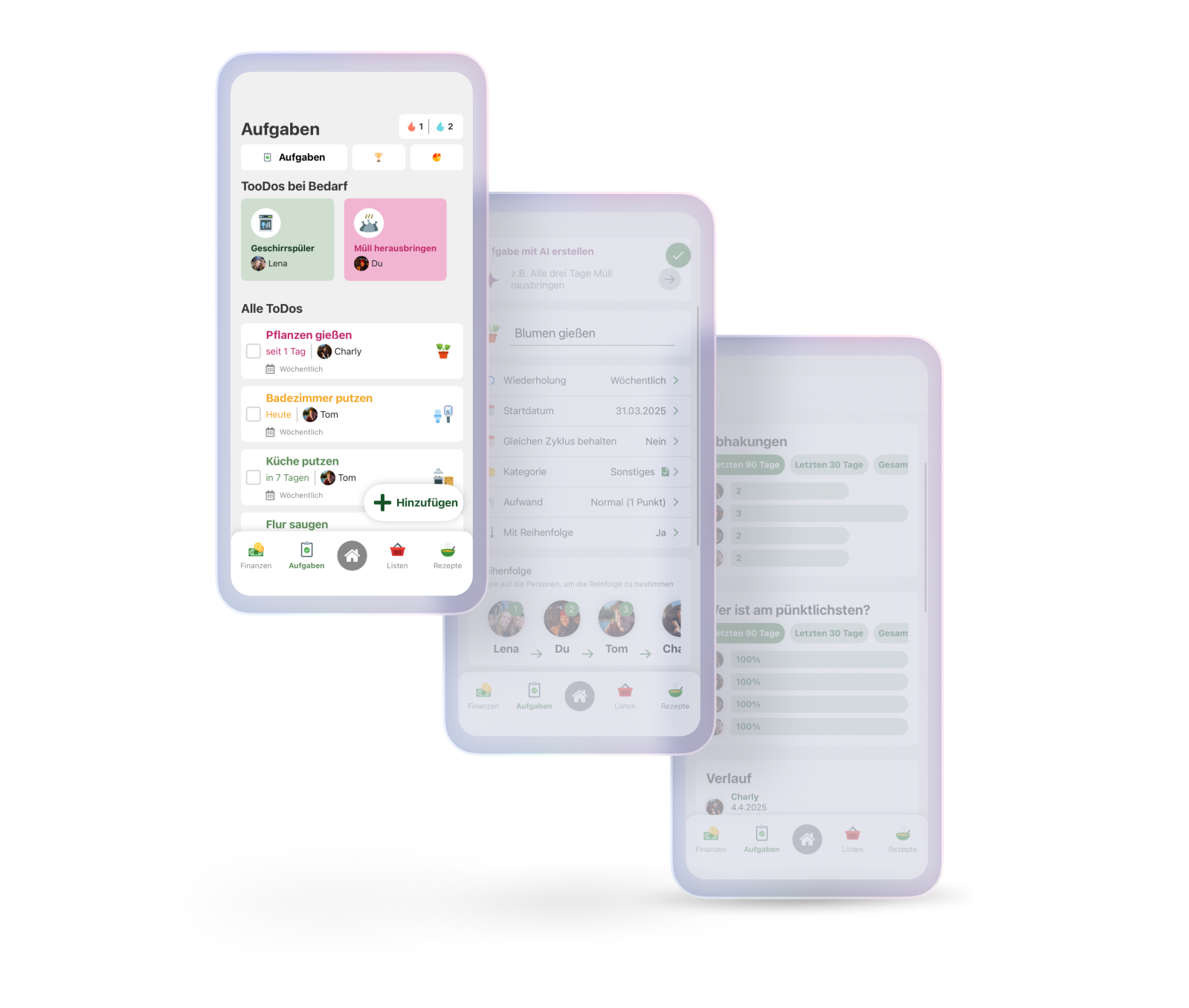 Haushaltsapp WG Sync