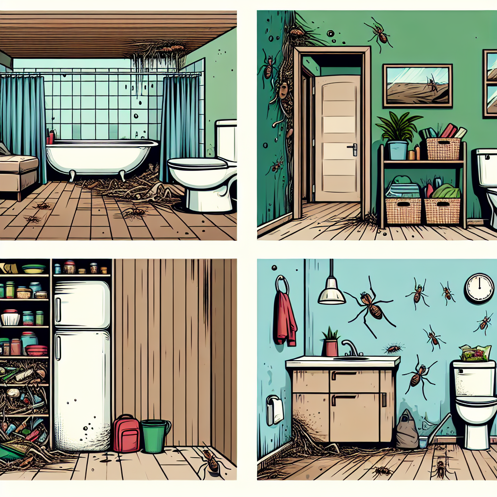 Infografik zur Ungeziefer-Bekämpfung im Haushalt