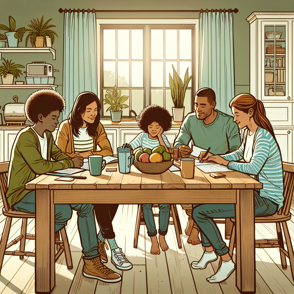 Strukturierter Wochenplan zur Organisation